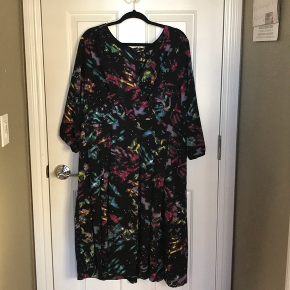 Plus Size - Melissa McCarthy Seven7 - Midi Dress - Picture 1 of 8